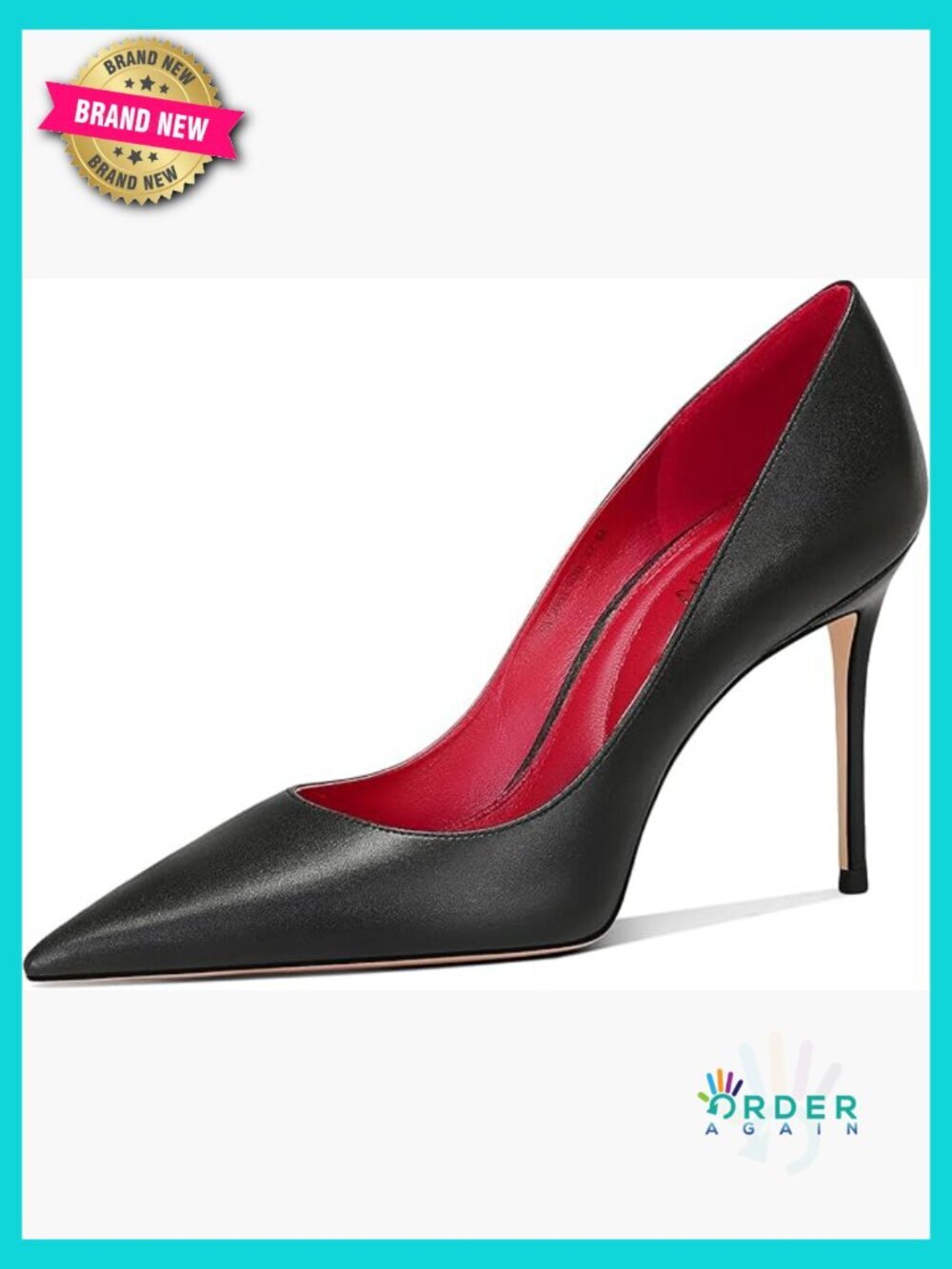 Stiletto Pumps Cushioned Insole Slip-On Weddings Party Work Comfortable Heels